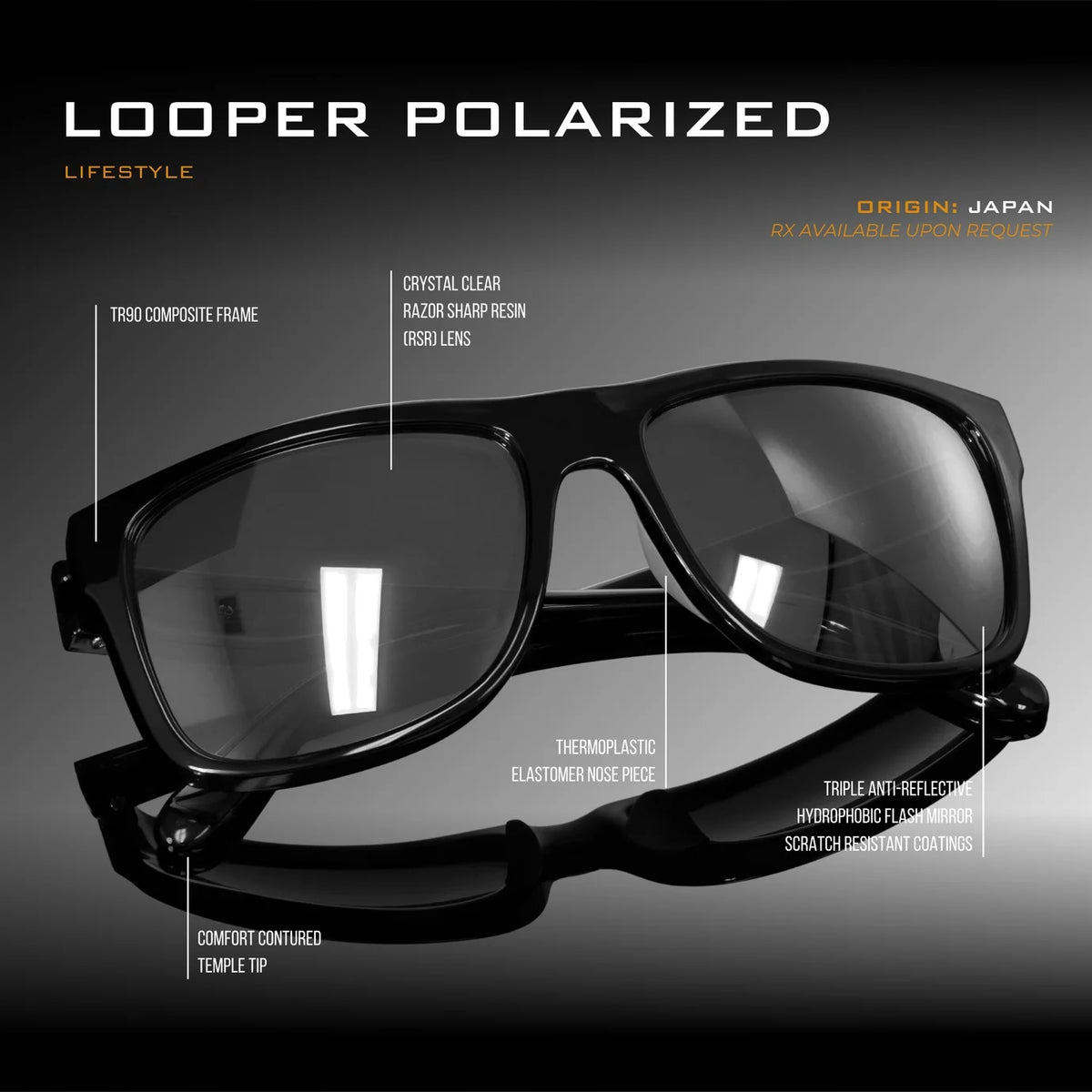 Scheyden Looper Polarized – polariserede golf solbriller